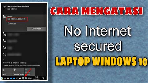 Cara Mengatasi Laptop Wifi No Internet